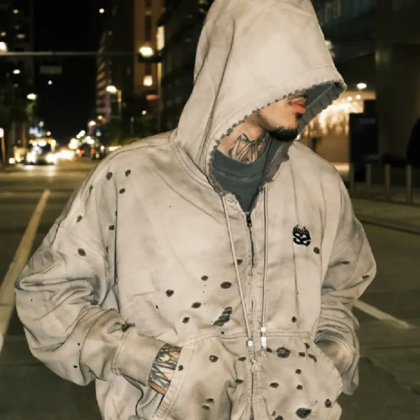 77 Studios Charm Zip Up Hoodie (4)