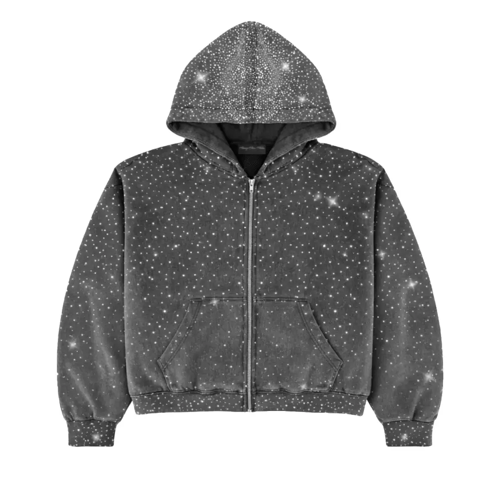 77 Studios Pop Star Zip Up Hoodie