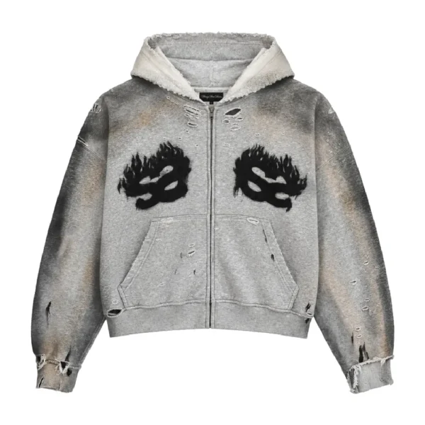 77 Studios Zip Up Hoodie (1)